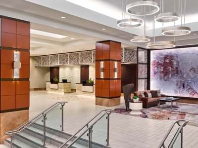 lobby - hotel hilton la north glendale exe metting ctr - glendale, california, united states of america