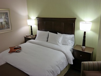bedroom 1 - hotel hampton inn lax int'l airport hawthorne - hawthorne, united states of america