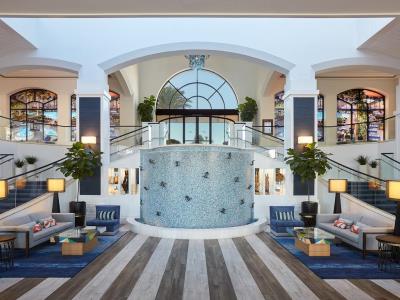 lobby - hotel the waterfront beach resort,a hilton htl - huntington beach, united states of america
