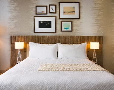 bedroom - hotel the belamar,tapestry collection hilton - manhattan beach, united states of america