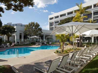 outdoor pool - hotel mdr a doubletree by hilton - marina del rey, united states of america