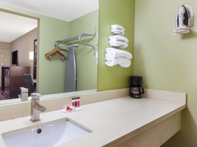 bathroom - hotel days inn by wyndham san jose milpitas - milpitas, united states of america