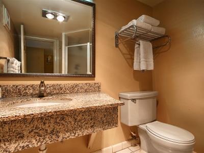 bathroom - hotel best western town house lodge - modesto, united states of america
