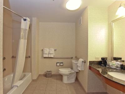 bathroom - hotel hampton inn norco-corona-eastvale - norco, united states of america