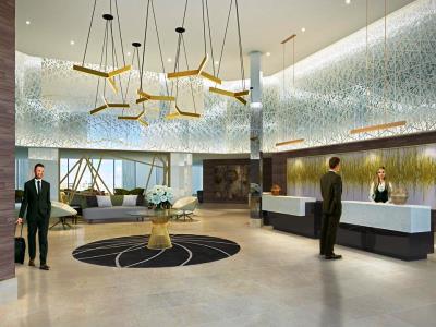 lobby - hotel doubletree by hilton pomona - pomona, united states of america