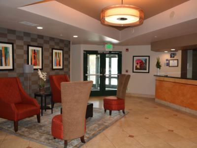 lobby - hotel best western lanai garden inn and suites - san jose, united states of america