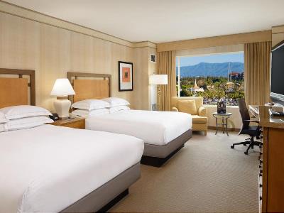 bedroom 2 - hotel hilton santa clara - santa clara, united states of america