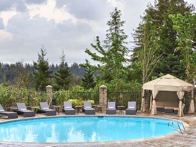 outdoor pool - hotel hilton santa cruz scotts valley - santa cruz, united states of america
