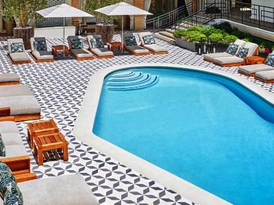 outdoor pool - hotel oceana santa monica, lxr hotels n resort - santa monica, united states of america