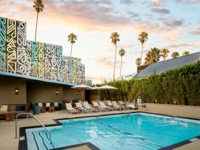 outdoor pool - hotel le meridien delfina santa monica - santa monica, united states of america