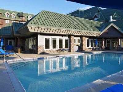 outdoor pool - hotel hilton vacation club lake tahoe resort - south lake tahoe, united states of america