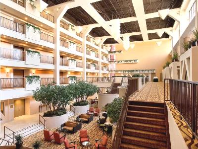 lobby - hotel hilton stockton - stockton, united states of america