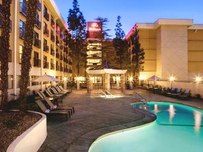 outdoor pool - hotel hilton stockton - stockton, united states of america