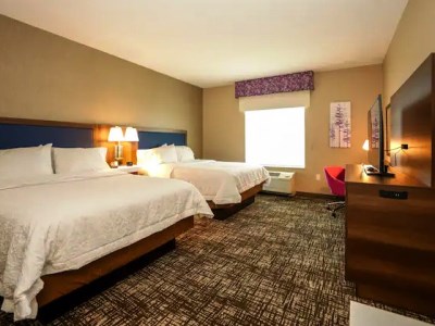 bedroom 1 - hotel hampton inn n suites aurora south denver - aurora, colorado, united states of america