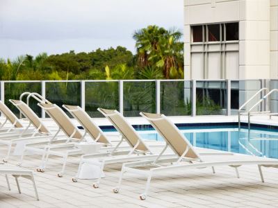 outdoor pool - hotel ac hotel miami aventura - aventura, united states of america
