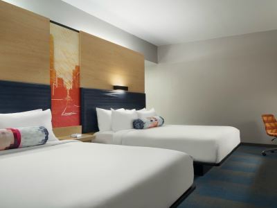 bedroom 2 - hotel aloft miami aventura - aventura, united states of america