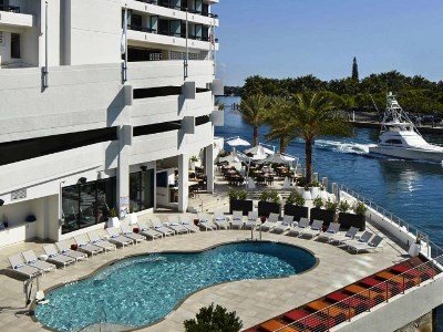 outdoor pool - hotel waterstone resort marina curio by hilton - boca raton, united states of america
