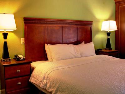 bedroom - hotel hampton inn daytona speedway airport - daytona beach, united states of america