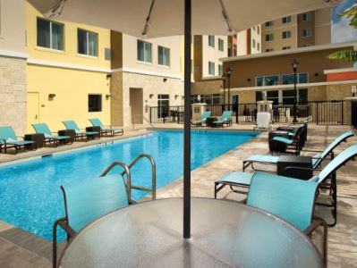 outdoor pool - hotel residence inn miami airport west/doral - doral, united states of america