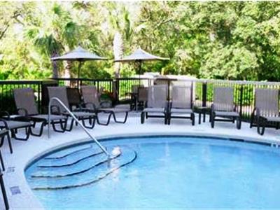 outdoor pool - hotel hampton inn amelia island fernandina bch - fernandina beach, united states of america