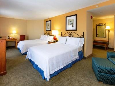 bedroom - hotel hampton inn and suites amelia island - fernandina beach, united states of america