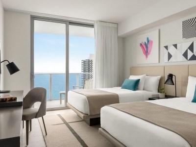 bedroom - hotel hyde beach house - hollywood beach, united states of america