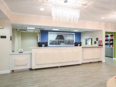 lobby - hotel hampton inn jax east regency square - jacksonville, florida, united states of america