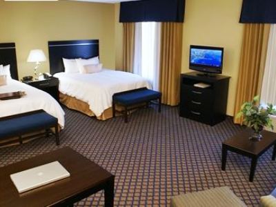 bedroom - hotel hampton inn n suites south/bartram park - jacksonville, florida, united states of america