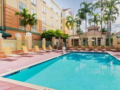 outdoor pool - hotel hilton garden inn fll sw miramar - miramar, united states of america