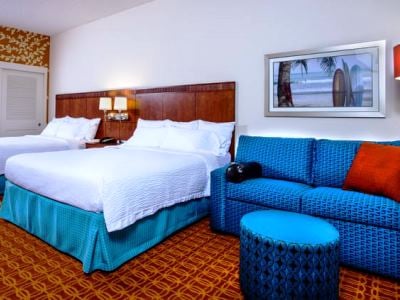 bedroom 2 - hotel fairfield inn and suites orlando ocoee - ocoee, united states of america