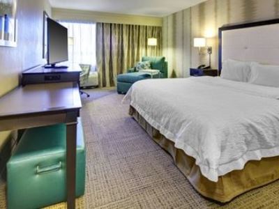 bedroom - hotel hampton inn fl west pembroke pines - pembroke pines, united states of america