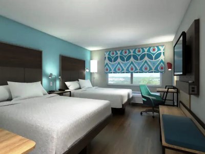 bedroom 1 - hotel tru by hilton pompano beach pier - pompano beach, united states of america