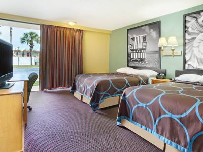 bedroom 2 - hotel super 8 by wyndham st. augustine - st augustine, united states of america