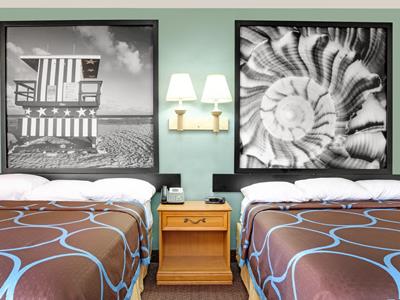 bedroom 4 - hotel super 8 by wyndham st. augustine - st augustine, united states of america