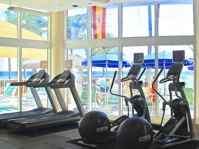 gym - hotel doubletree ocean point - sunny isles beach, united states of america
