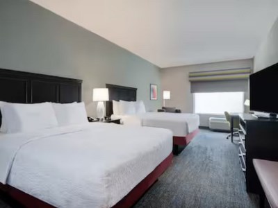 bedroom 1 - hotel hampton inn west palm beach fl turnpike - west palm beach, united states of america