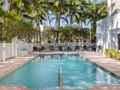 outdoor pool - hotel hampton inn west palm beach central apt - west palm beach, united states of america