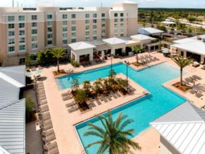 outdoor pool - hotel towneplace suites at flamingo crossings - winter garden, united states of america