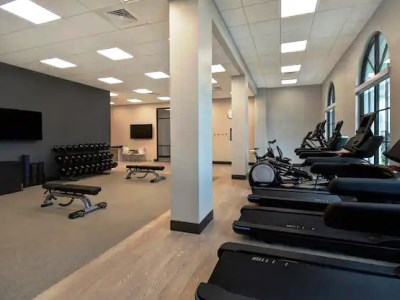 gym - hotel homewood suites at flamingo crossings - winter garden, united states of america