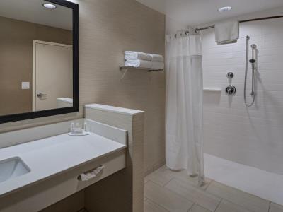 bathroom 1 - hotel fairfield inn ste atlanta peachtree city - peachtree city, united states of america