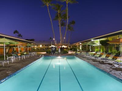 outdoor pool - hotel kauai shores - kapaa, united states of america