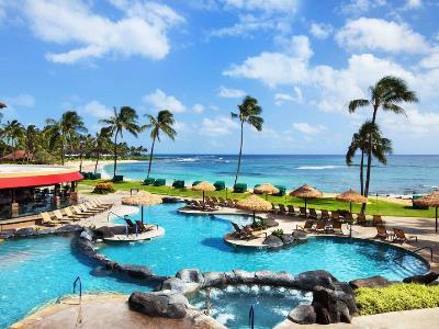 outdoor pool - hotel sheraton kauai - koloa, united states of america