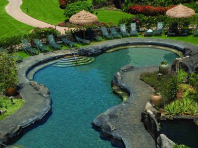 outdoor pool - hotel marriott's waiohai beach club - koloa, united states of america