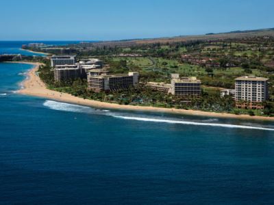 beach - hotel marriott's maui ocean club - lahaina, united states of america