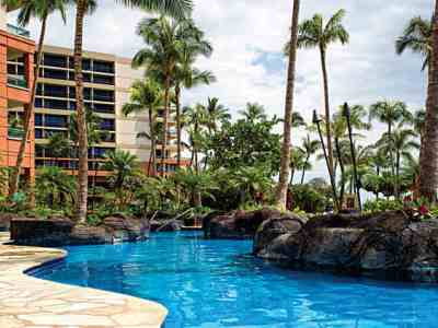 outdoor pool - hotel marriott's-lahaina and napili towers - lahaina, united states of america
