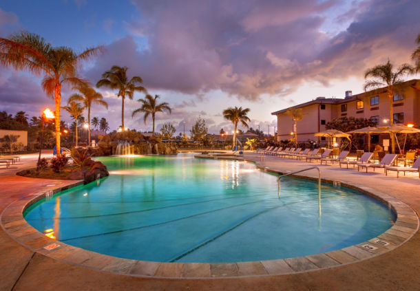outdoor pool 1 - hotel courtyard oahu north shore - laie, united states of america