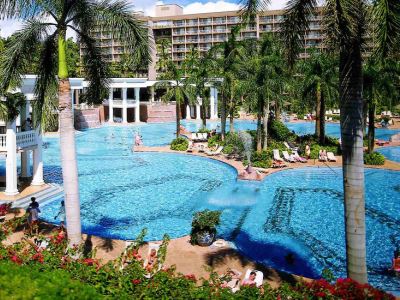 outdoor pool - hotel marriott's kaua'i beach club - lihue, united states of america