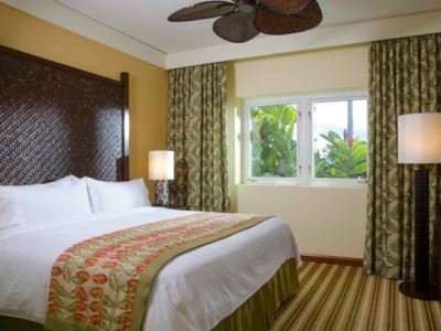 bedroom - hotel marriott's kauai lagoons - kalanipu'u - lihue, united states of america