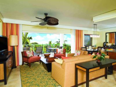 bedroom 2 - hotel marriott's kauai lagoons - kalanipu'u - lihue, united states of america