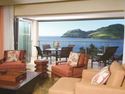 bedroom 4 - hotel marriott's kauai lagoons - kalanipu'u - lihue, united states of america